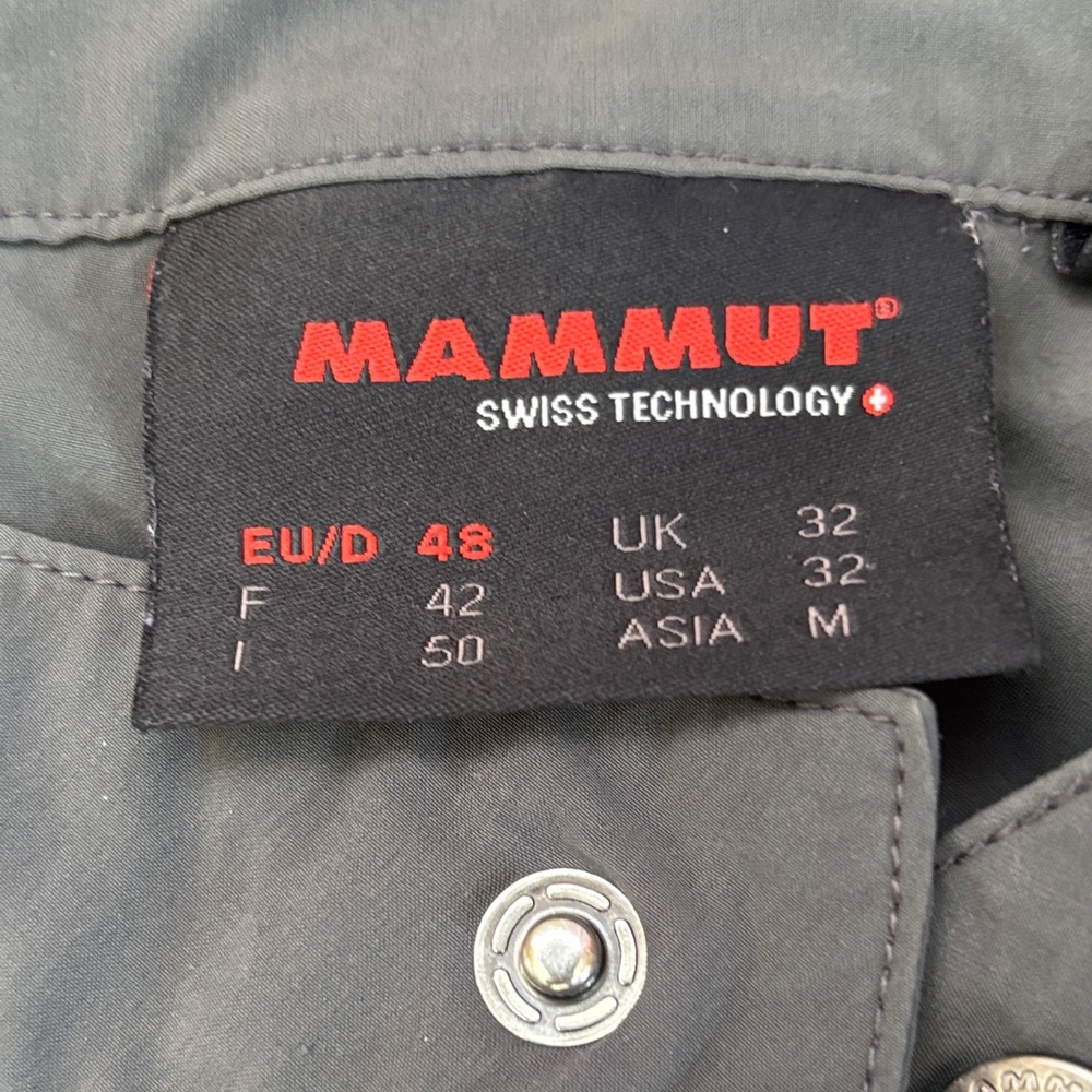 Mammut Charcoal Hiking Pants